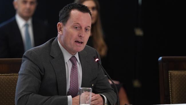 The US Office of National Intelligence, currently led by Richard Grenell, has ruled out a lab origin. Picture: Evan Vucci/AP