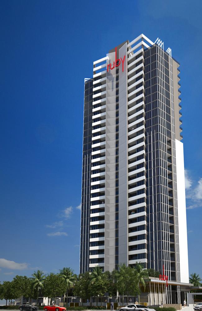 Artist impression of the first Ruby tower.