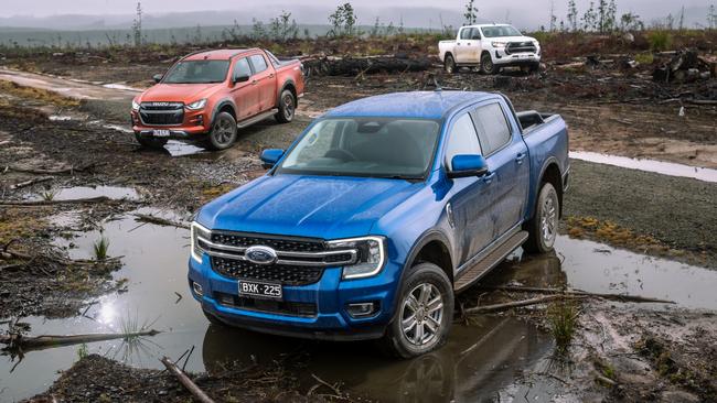 The Ford Ranger, Toyota HiLux and Isuzu D-Max were the top three selling vehicles in October.