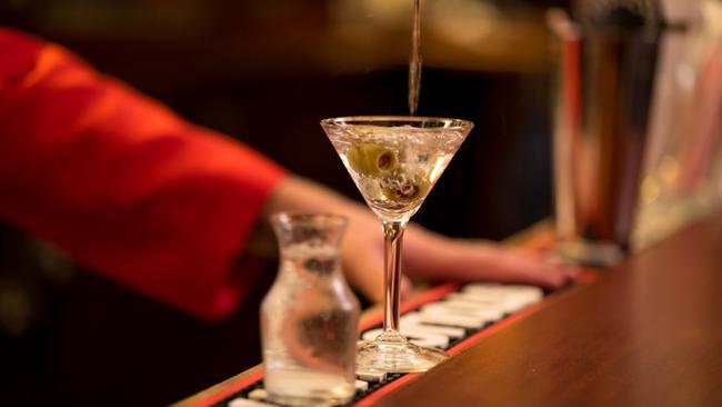 Musso & Frank Grill serves without question the strongest Martinis in the Western world. Picture: Tina Whatcott-Echeverria