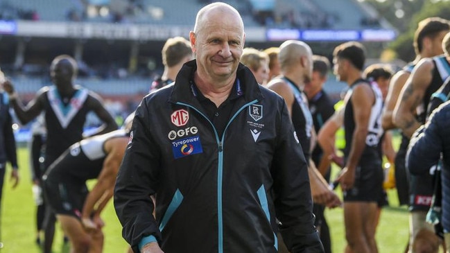 The AFL received the formal request from Port Adelaide for a 2025 switch. Picture: Getty Images