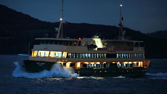 Manly Ferry “Collaroy”. Picture: Adam Yip