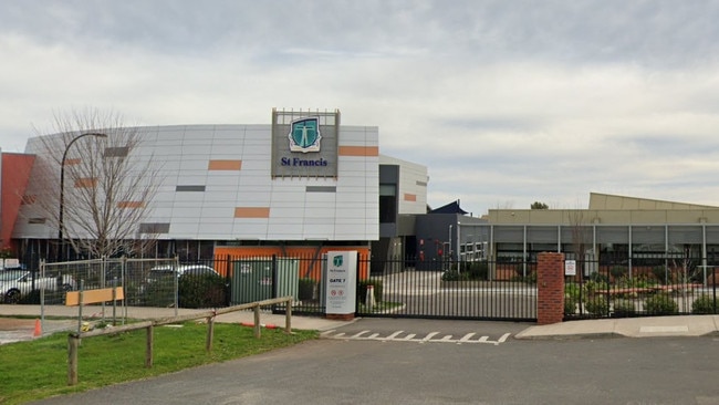 St Francis Catholic College teacher Justin Farrugia has been suspended on an interim basis by the teaching regulator. Picture: St Francis Catholic College