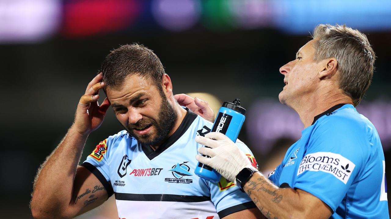 If the Sharks manage to stay in the top eight they will need to do so without stars like Wade Graham, Ronaldo Mulitalo and Shaun Johnson. Picture: Getty Images.