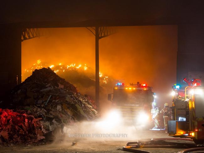 Altona North Transfer Station fire Picture: Uniform Photography