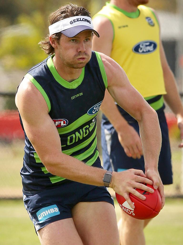 Patrick Dangerfield is a forward in 2019. Picture: Alison Wynd