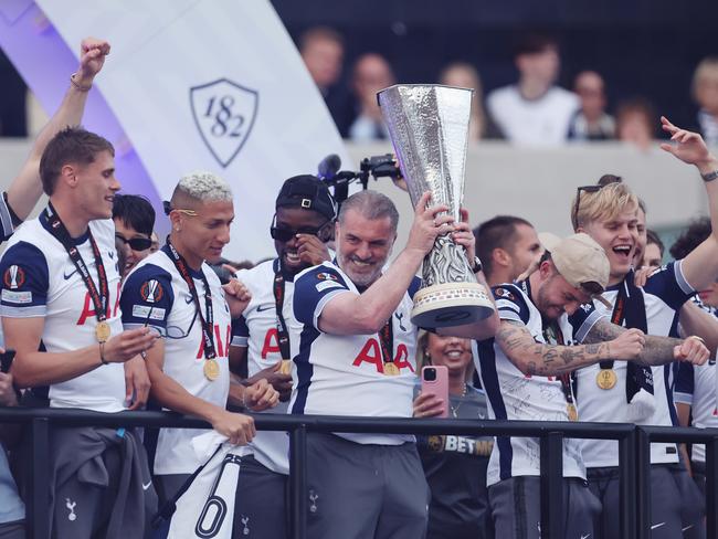 There will be no season three for Ange Postecoglou at Tottenham. Picture: Getty Images