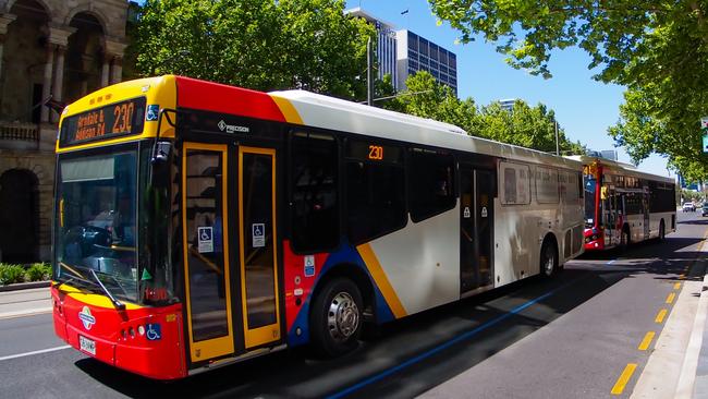 Want to move a lot of people? Get them on buses, says Transport Department chief Tony Braxton-Smith. Photo: Department for Infrastructure and Transport.