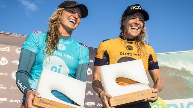 Steph Gilmore and Lakey Peterson have established quite a rivalry.