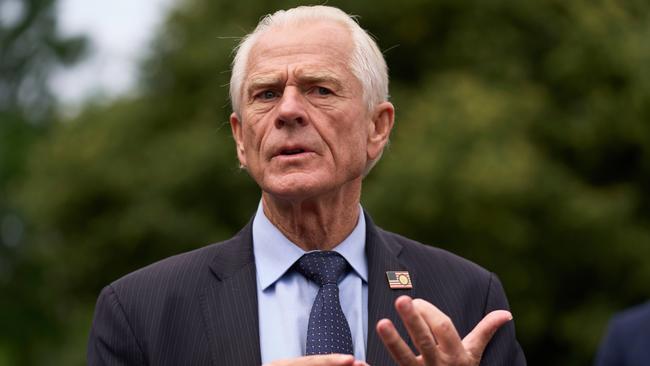 White House trade counsellor Peter Navarro. Picture: AP.