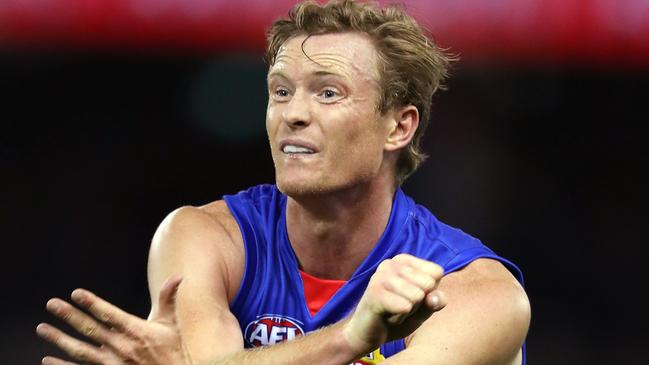 Will the Dogs free up Alex Keath in 2021? Picture: Michael Klein