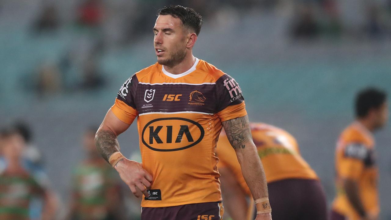 Darius Boyd wanted to enjoy his final games in the NRL without the burden of being in the leadership group.