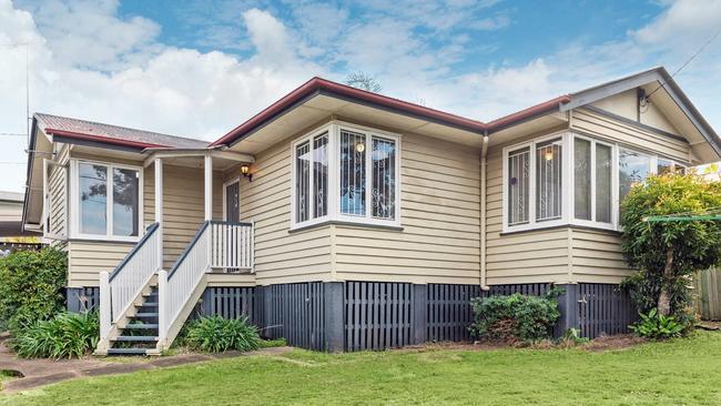 This three-bedroom house at 432 South Pine Rd, Everton Park, is on the market for offers over $660,000.