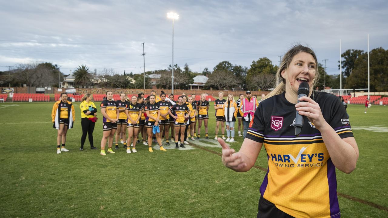 Gatton captain Kimberley Dore. Picture: Kevin Farmer.