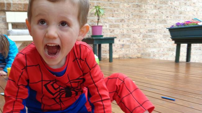 William was full of energy the day he went missing. Picture: NSW Police