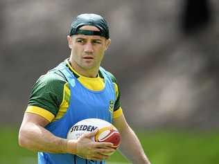 Sydney Roosters recruit Cooper Cronk could play his first game against Melbourne Storm at Adelaide. Picture: LUKAS COCH