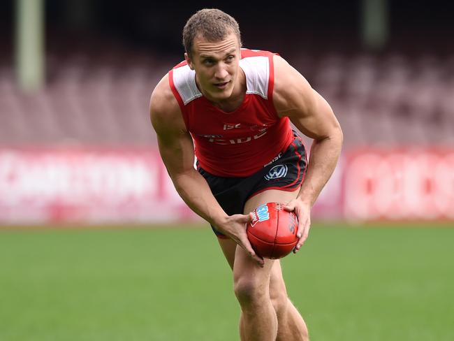 Sydney defender Ted Richards copped a one-match NEAFL ban. Picture: AAP