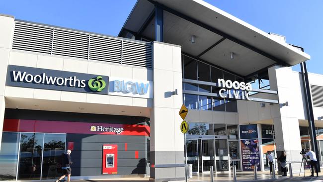 Noosa Civic Shopping Centre. Photo Patrick Woods / Sunshine Coast Daily.