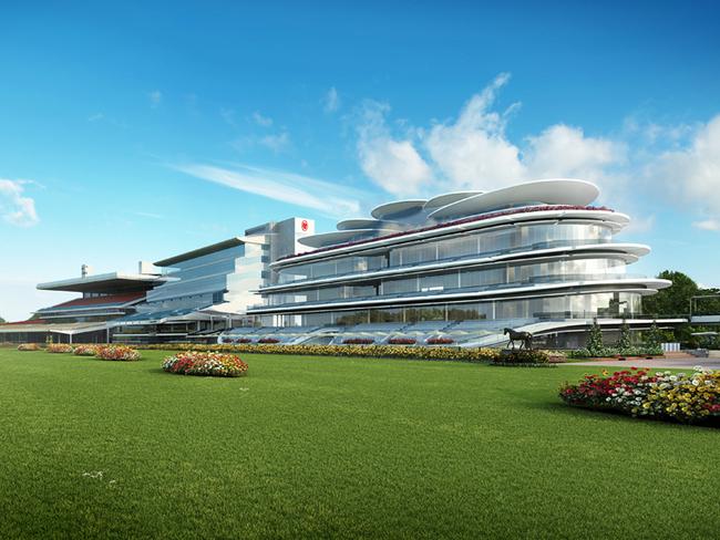 The build is expected to take almost two years and be completed in time for the 2018 Melbourne Cup carnival.