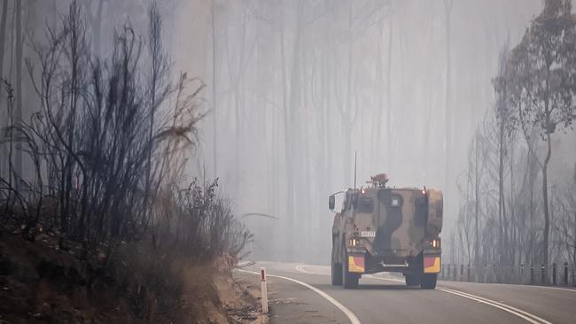 Some of the devastation in Gippsland Picture: Luis Ascui (Getty Images)