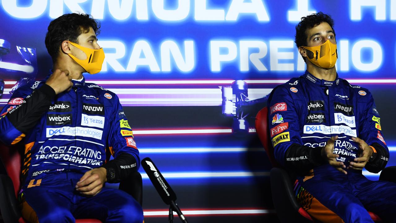 Daniel Ricciardo and Lando Norris’ relationship is explored in Drive To Survive.