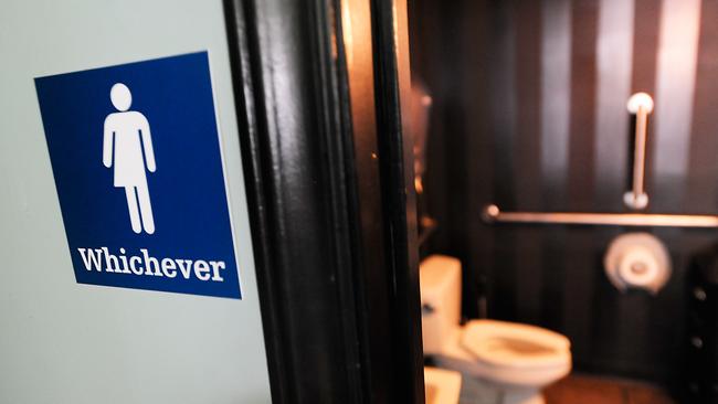 What message do gender neutral bathroom signs send to our children? (Pic: Getty/AFP)