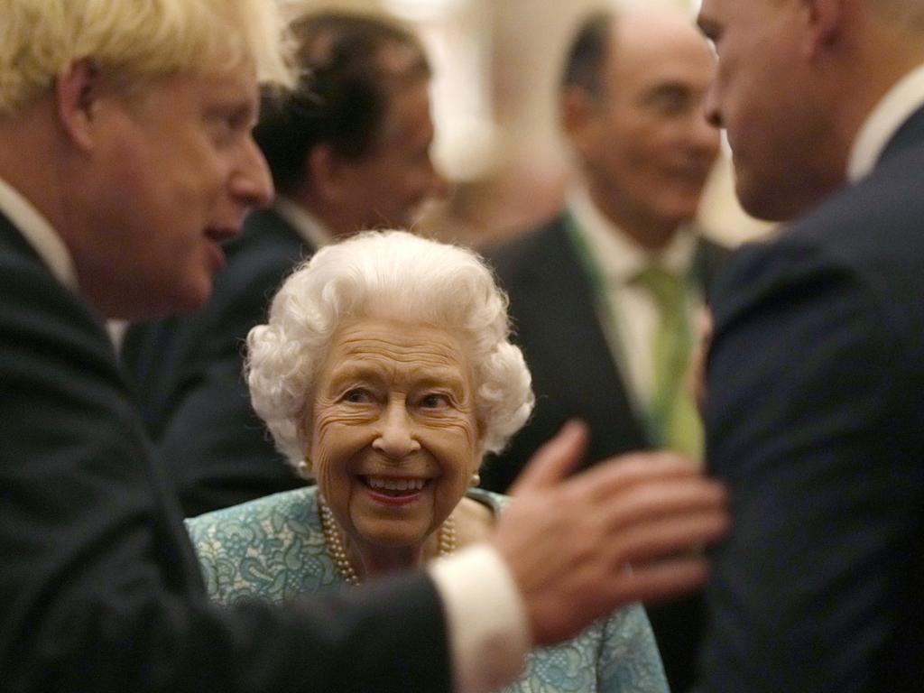 The Queen, pictured with Boris Johnson last year, will not appoint the new PM at Buckingham Palace. Picture: Alastair Grant – Pool/Getty Images