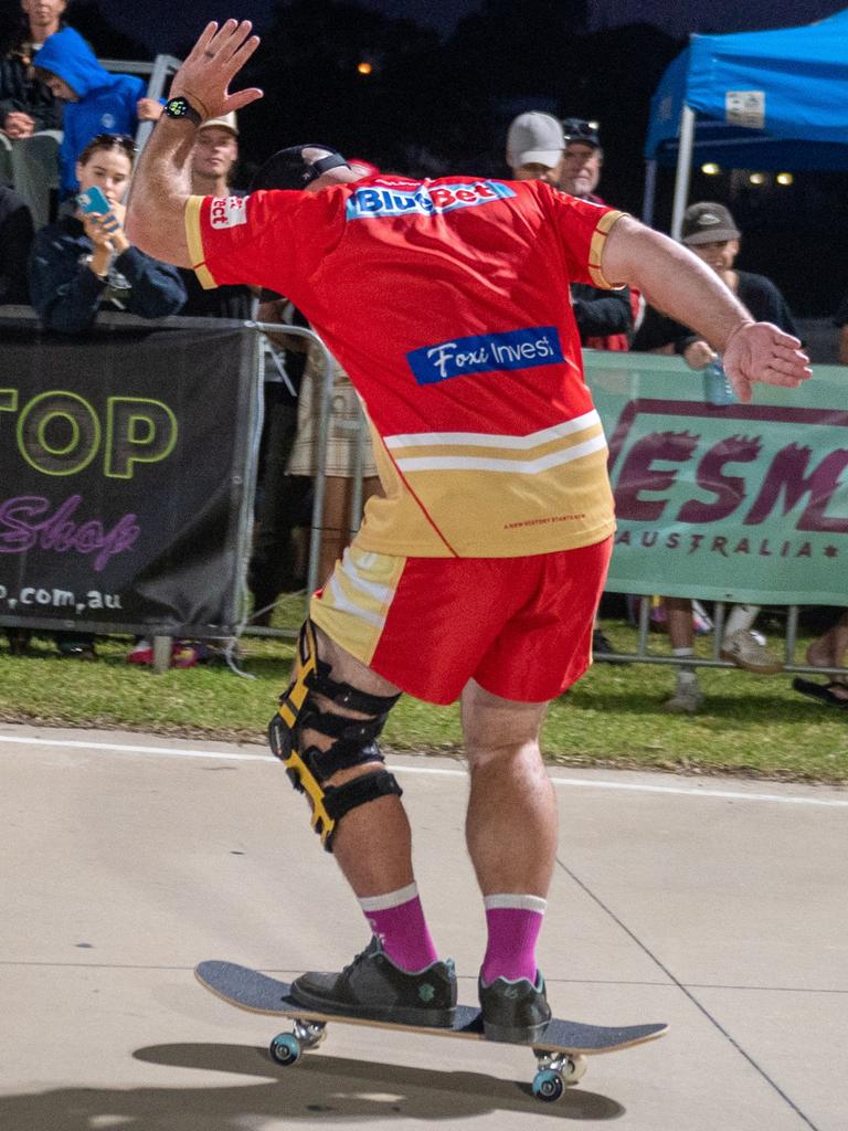 Donny Fraser at Rumble On The Reef Sugar Bowl Skatepark Saturday 23 September 2023 Picture:Michaela Harlow