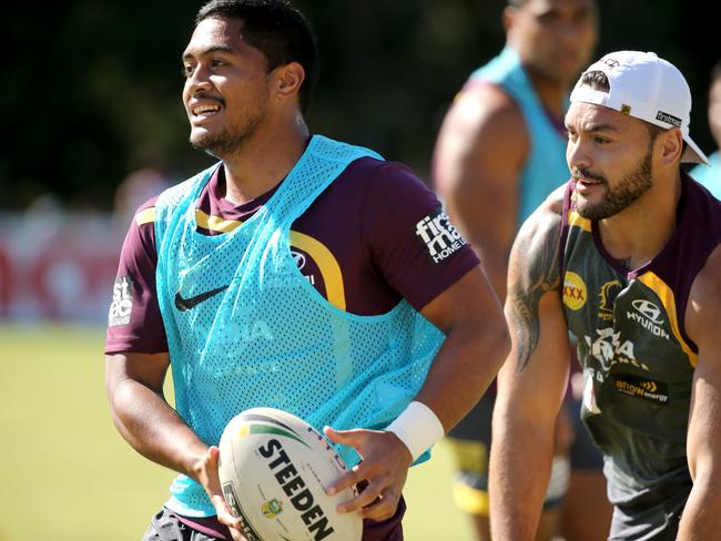 Anthony Milford could be shifted to accommodate Jack Bird. Pic Jono Searle.