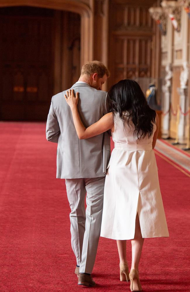 The happy family. Picture: Dominic Lipinski/Getty Images