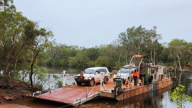Routine safety announcements and a month long closure to the Jardine Ferry, which links Cape York to Queensland’s northern tip across Jardine River, has once again stirred frustration with residents. Picture: Supplied.