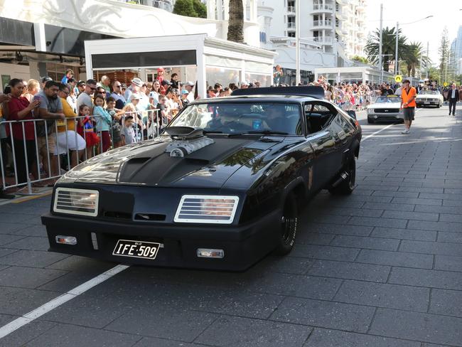 Pictured during the Superhero parade at Broadbeach as part of Supanova . Pic Mike Batterham