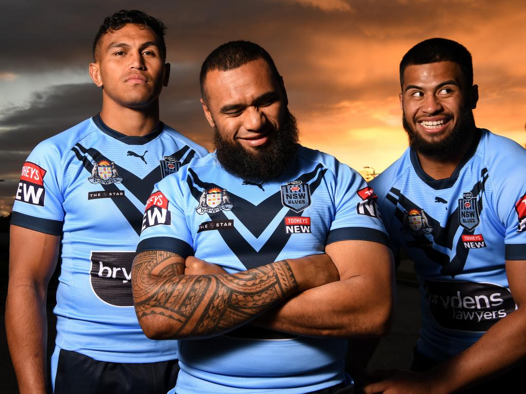 Junior Paulo (C) has been a big part of NSW’s recent Origin dominance. Picture: Grant Trouville/NRL IMAGES