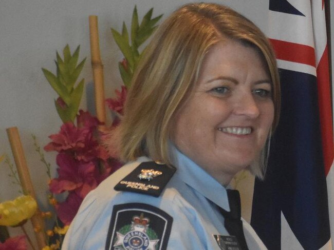 Wide Bay Superintendent Anne Vogler is one of seven Queensland Police service members who were awarded the Australian Police Medal on the King’s Birthday. Photo: Stuart Fast