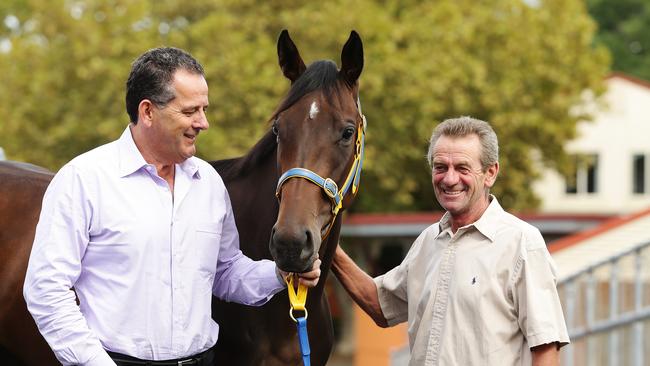 John Camilleri (left) could provide Waller with his 200th win.