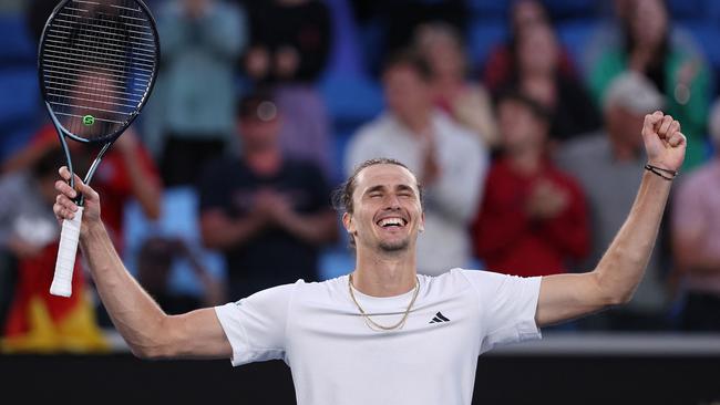 After the kerfuffle was over, Zverev overcame the fierce challenge from Norrie to make the Australian Open quarter-finals.