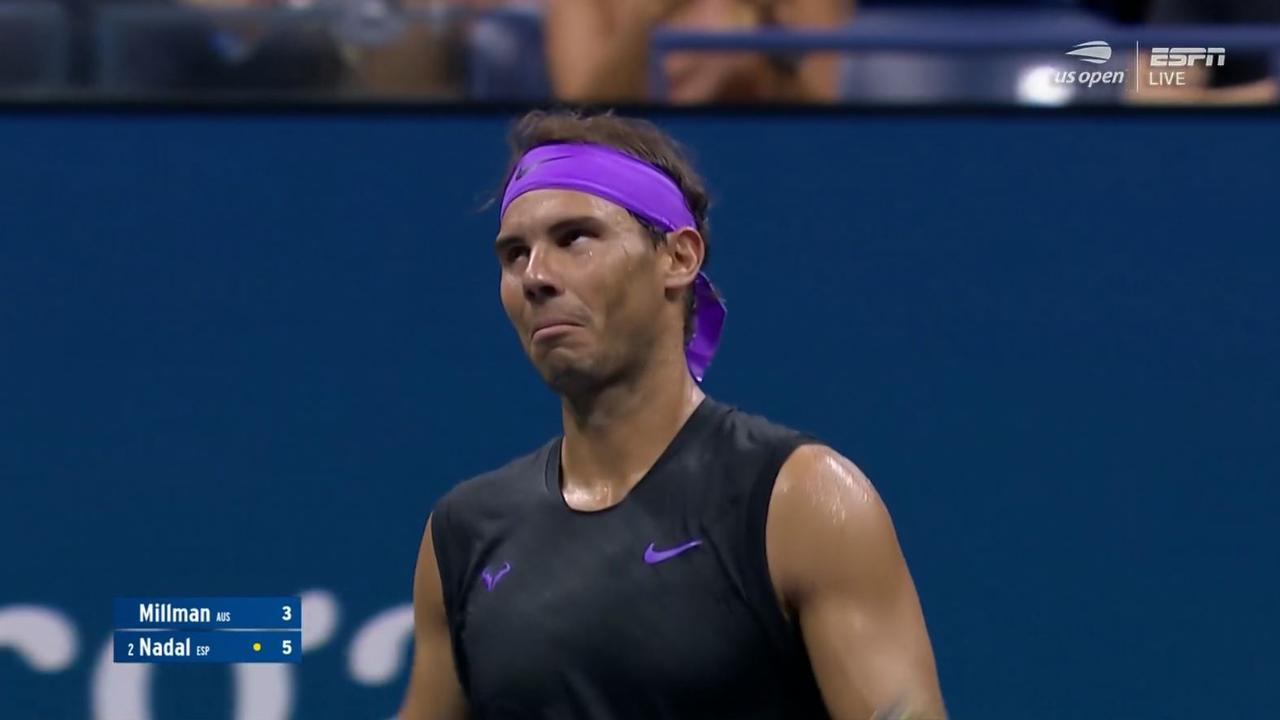 US Open 2019 Rafael Nadal time violation, Nick Kyrgios, results news.au — Australias leading news site