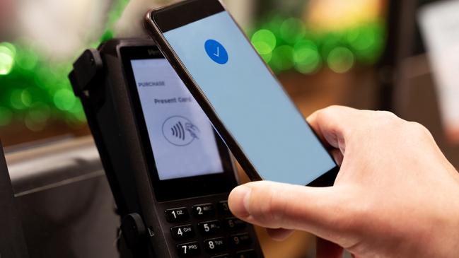 Eftpos Machine at Self Checkout in a supermarket