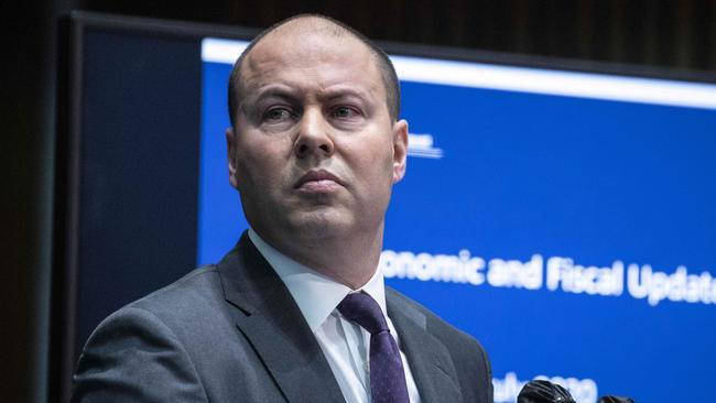 Josh Frydenberg says the extension of the early release superannuation program will ‘provide even further ­support to those in financial stress’. Picture Gary Ramage