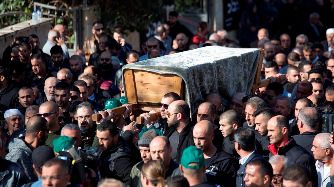 Body of Aya Maasarwe returned to her village | Sky News Australia