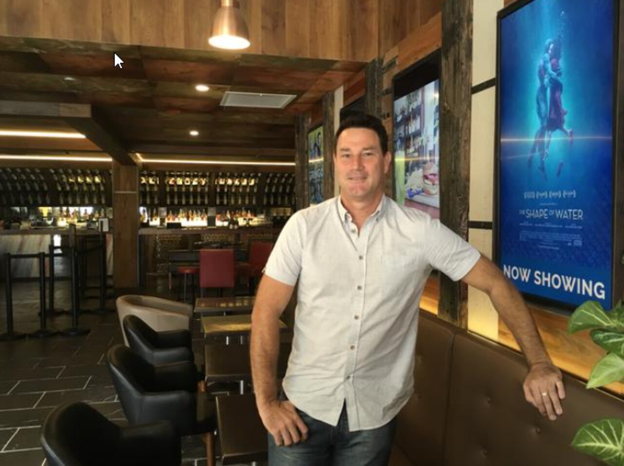 Cinebar Rosalie co-owner David Taylor.