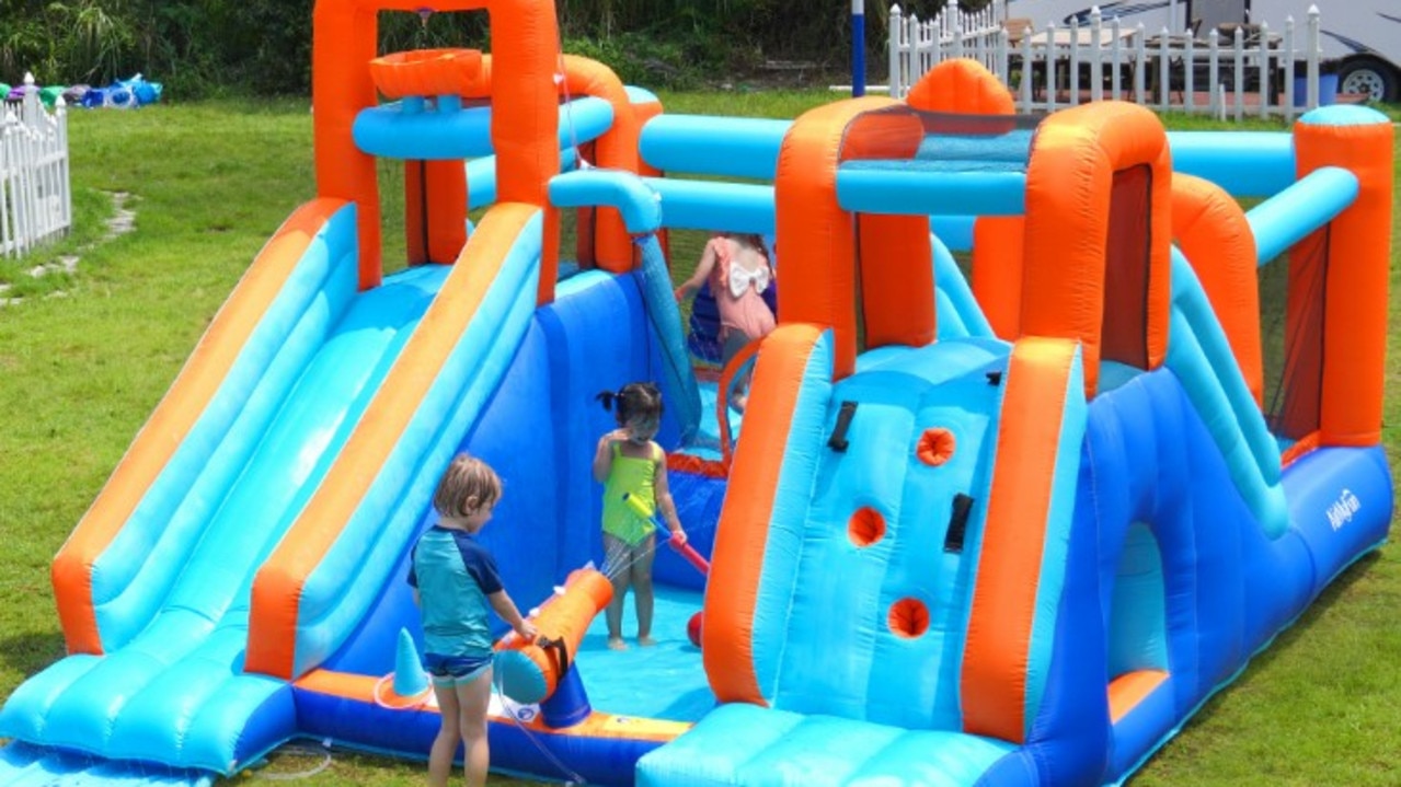 Living Fusion Tom Inflatable Water Play Centre. Picture: Temple &amp; Webster