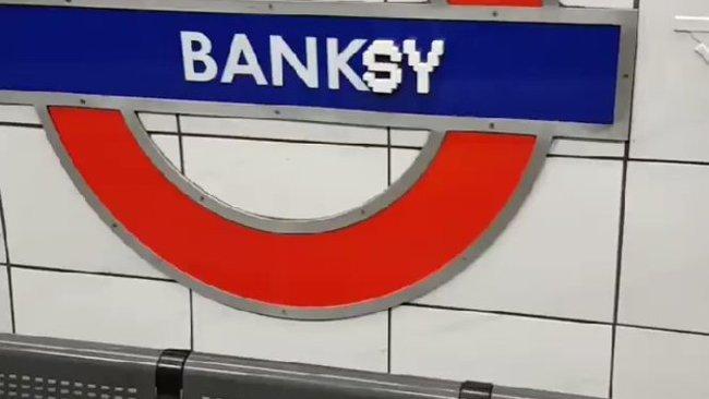 Lego Artist Makes a 'Banksy of Banksy' in London Underground Station