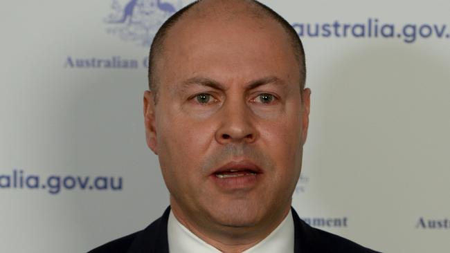 Federal Treasurer Josh Frydenberg said economic support payments transitioning and ending was based on the best medical advice and best economic advice. Picture: NCA NewsWire / Andrew Henshaw