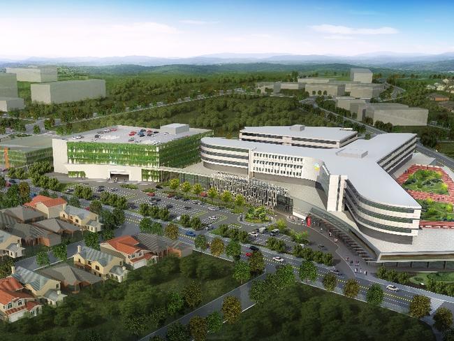 An artist’s impression of the future Camden Medical Campus.