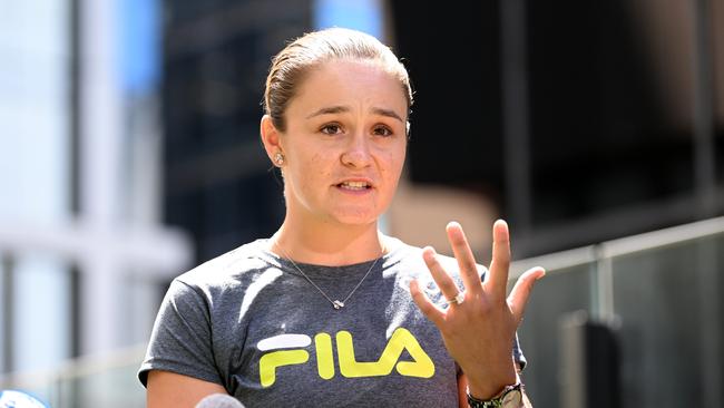 Ash Barty was the No. 3 highest-earning female athlete in the world in 2019, according to Forbes. NCA NewsWire / Dan Peled.