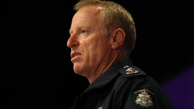 Victoria Police Deputy Commissioner Rick Nugent said police would not hesitate to fine people for failing to wear a face covering. Picture: Robert Cianflone/Getty Images