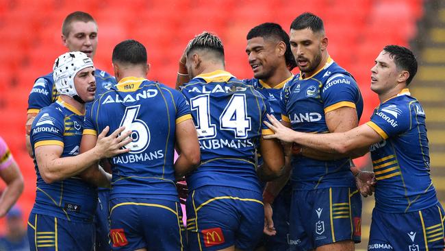 The Eels were on against the Panthers. Picture: NRL Photos/Gregg Porteous