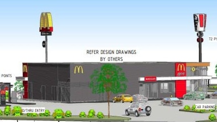 The McDonalds at the Coomera site.