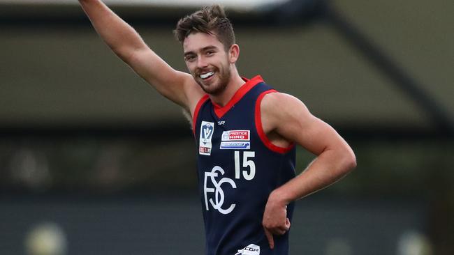 Melbourne’s mid-season draft pick Kyle Dunkley.